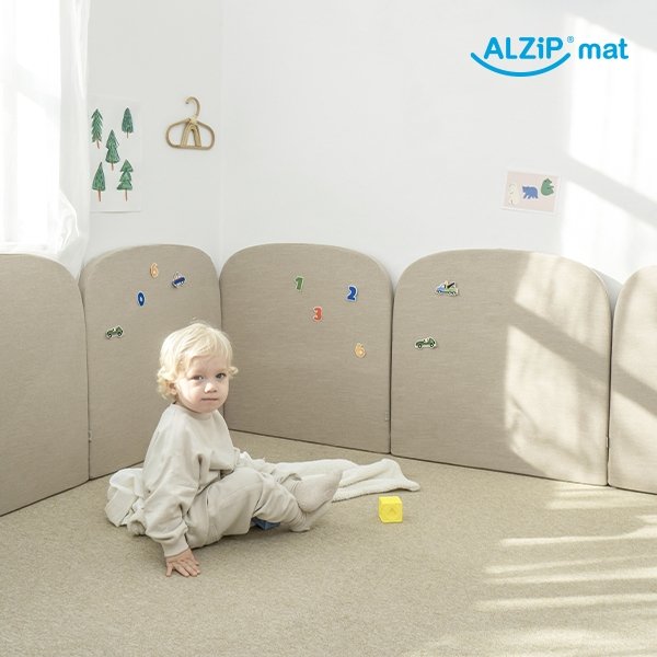 ALZIP Round Wall Mat 3P - Babyhouse Australia