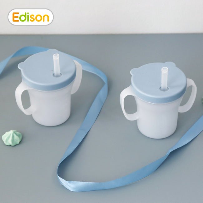 Edison Baby No-Spill Straw Cup 200ml - Babyhouse Australia