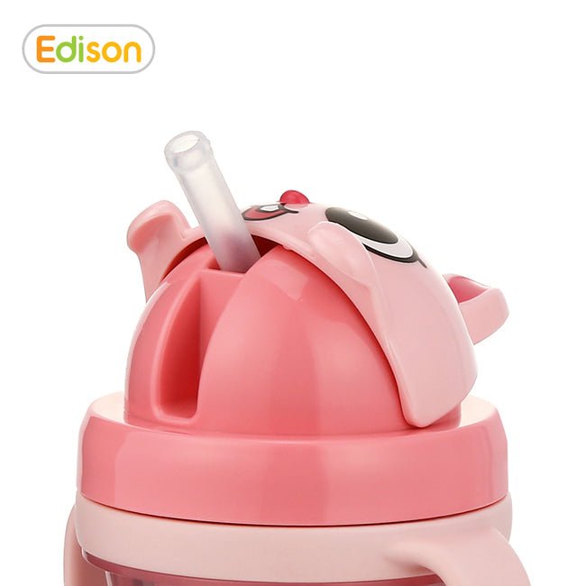 Edison No-Spill Dual Stainless Straw Cup 2 - Babyhouse Australia