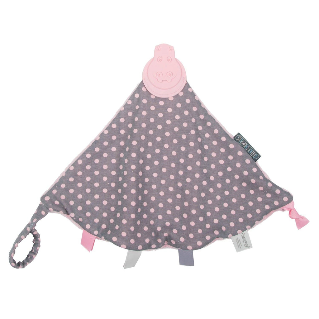 Cheeky Chompers Comfortchew - Polka Dot Pink - Babyhouse Australia
