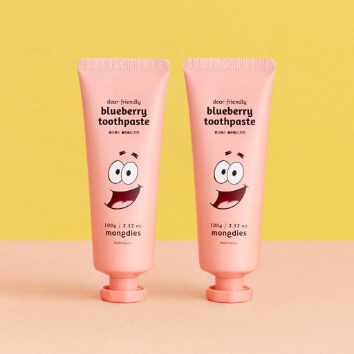 Mongdies Dear Friendly Blueberry Toothpaste [100g] 【1+1】