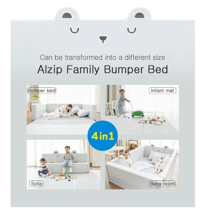 ALZIP Family Bumper Bed - Babyhouse Australia