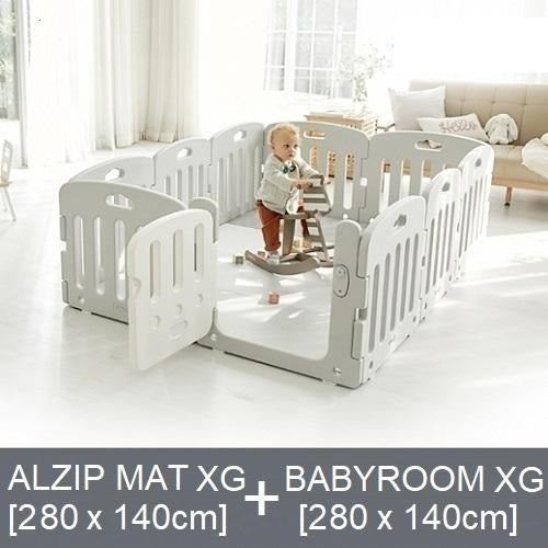ALZIP MAT SILION ECO XG[280cmx140cm] + BABY ROOM BASIC 12P XG[280cmx140cm] SET - Babyhouse Australia
