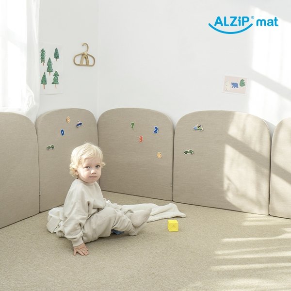 ALZIP Round Wall Mat 3P - Main Image