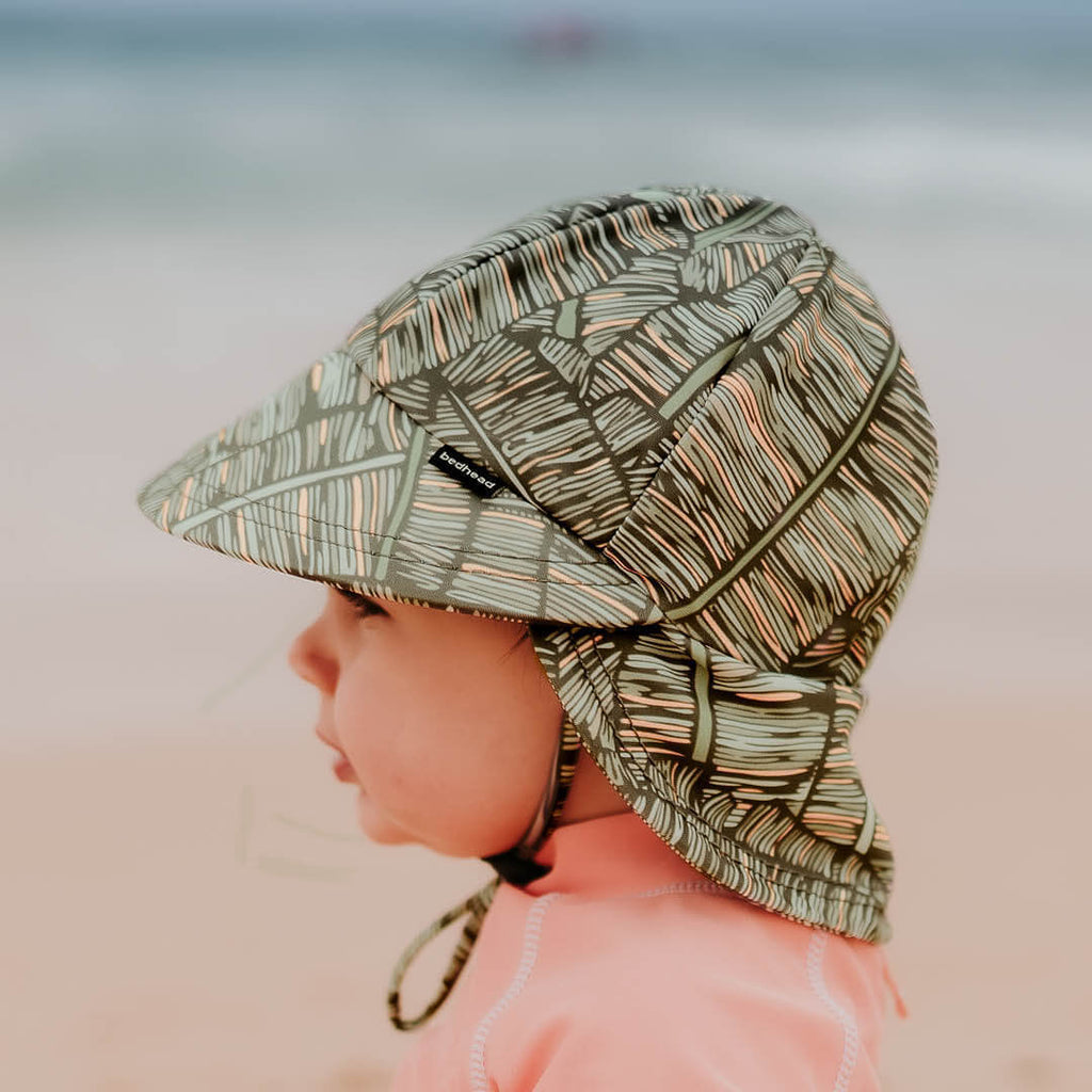 Bedhead Kids Beach Legionnaire Hat - Tropic - Babyhouse Australia