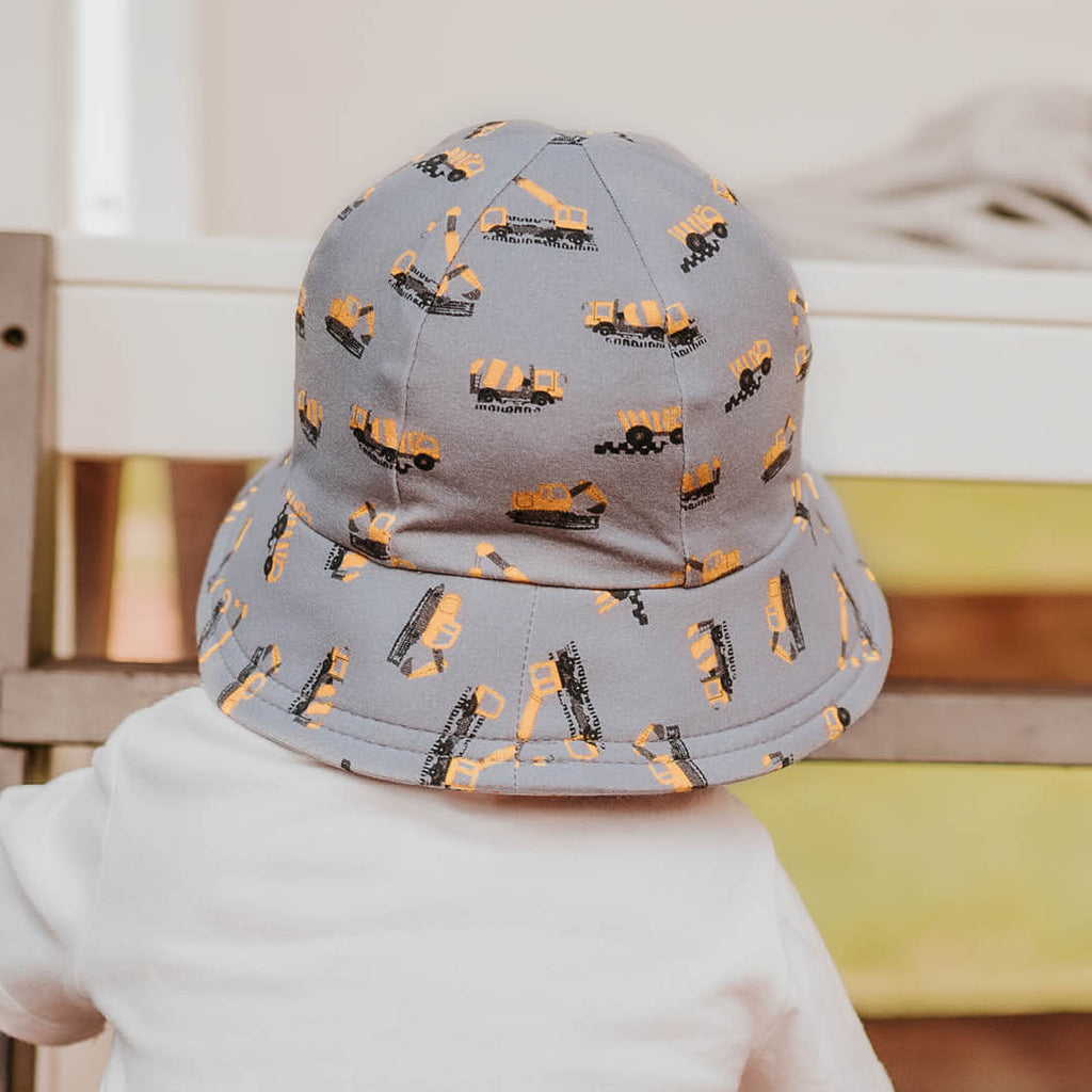 Bedhead Toddler Bucket Hat - Machinery - Babyhouse Australia