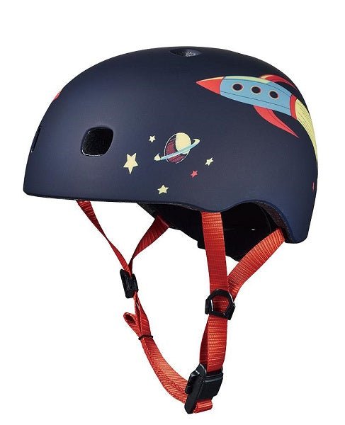 Micro Kids Pattern Helmet - Rocket - Babyhouse Australia