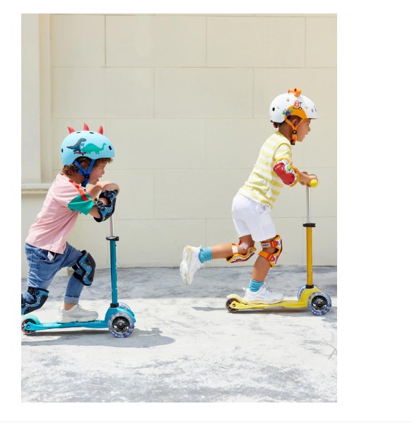 Micro Kids Scooter Bike Helmet 3D - Monster - Babyhouse Australia