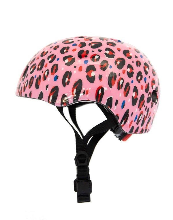 Micro Kids Scooter Bike Helmet Limited Edition - Leopard - Babyhouse Australia
