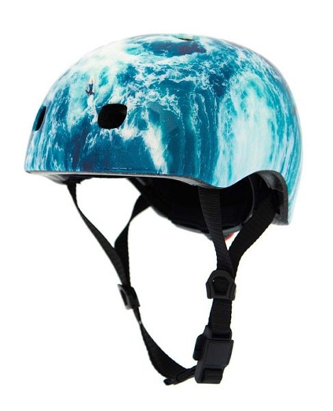 Micro Kids Scooter Bike Helmet Limited Edition - Ocean - Babyhouse Australia