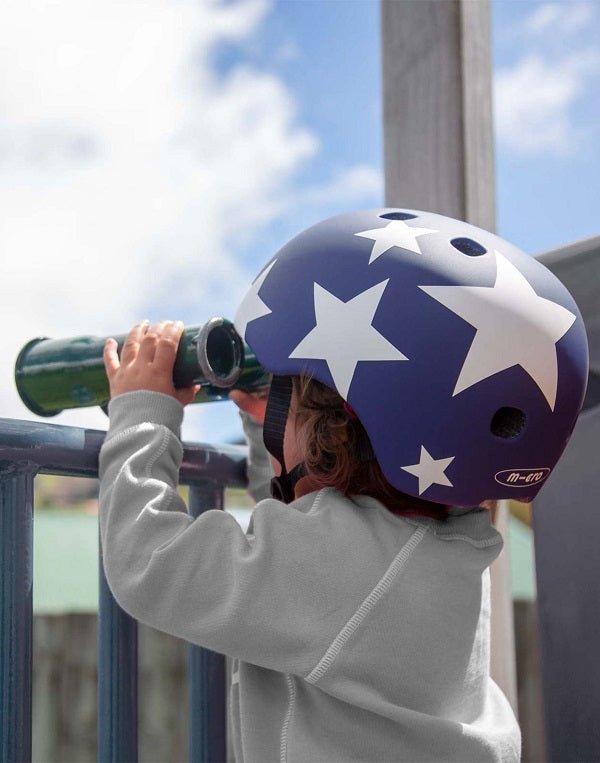 Micro Kids Scooter Bike Helmet Limited Edition - Stars - Babyhouse Australia