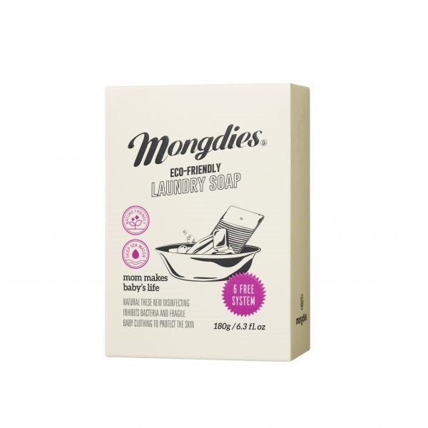Mongdies Eco Friendly Laundry Bar Soap [180g] 【1+1】 - Babyhouse Australia